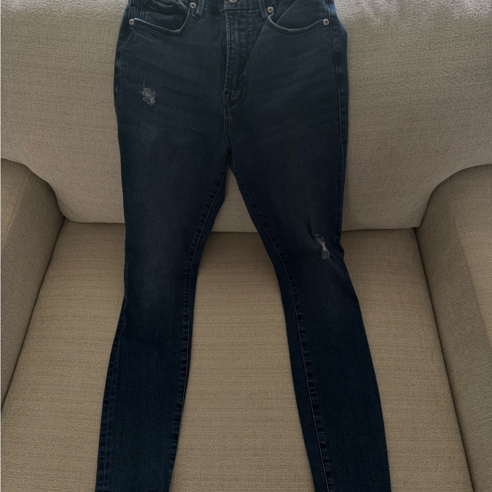 Good American Black Skinny Jeans
